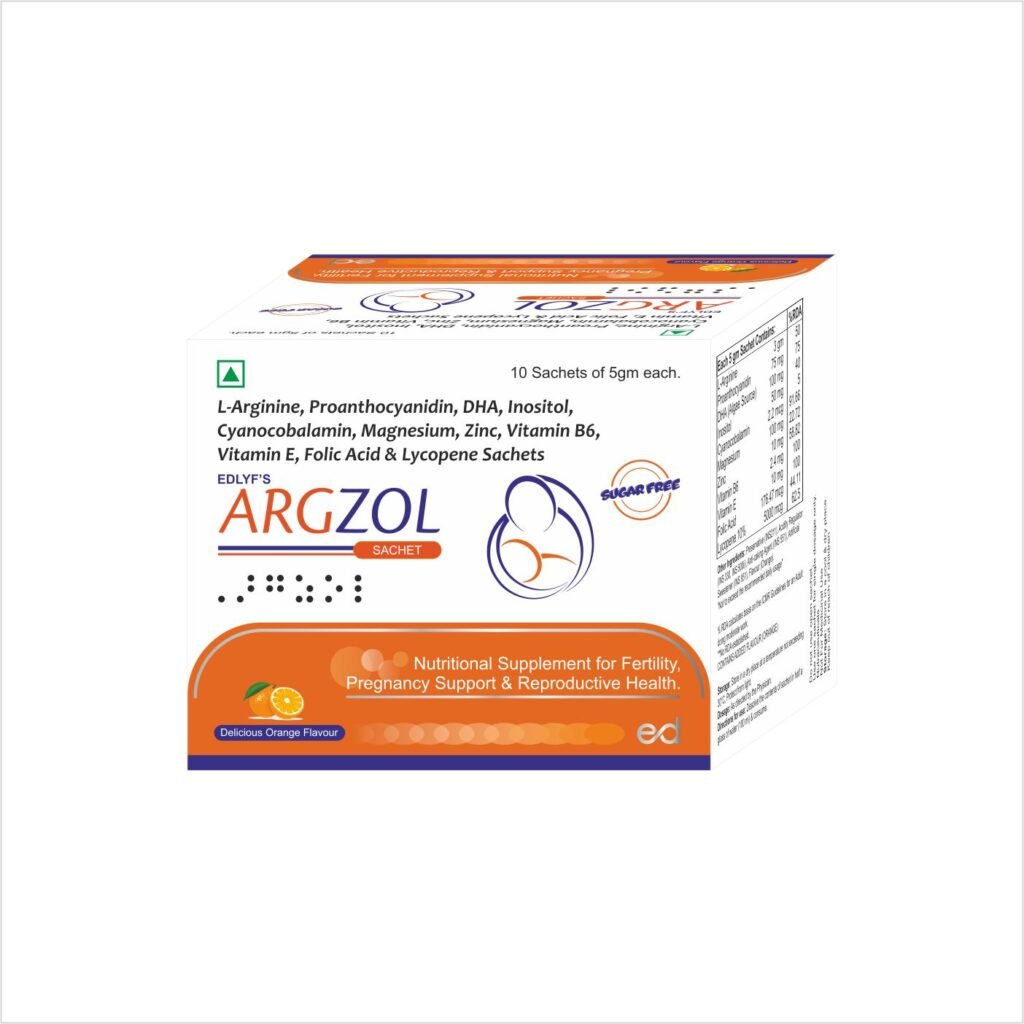 ARGZOL sachets by Edlyf Pharmaceuticals