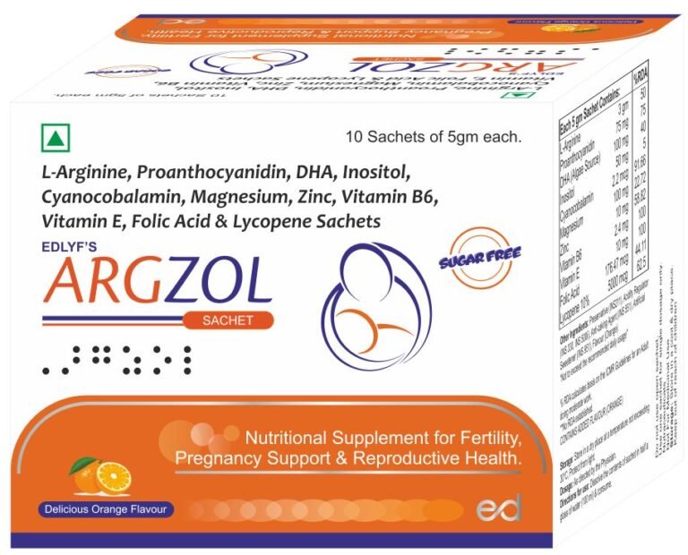 ARGZOL sachets by Edlyf Pharmaceuticals